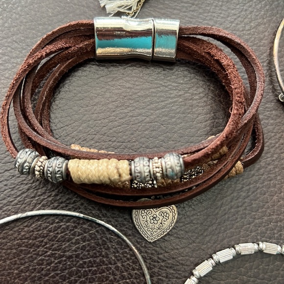 Grouping of Alex and Ani and American Eagle Bracelets - Picture 3 of 7